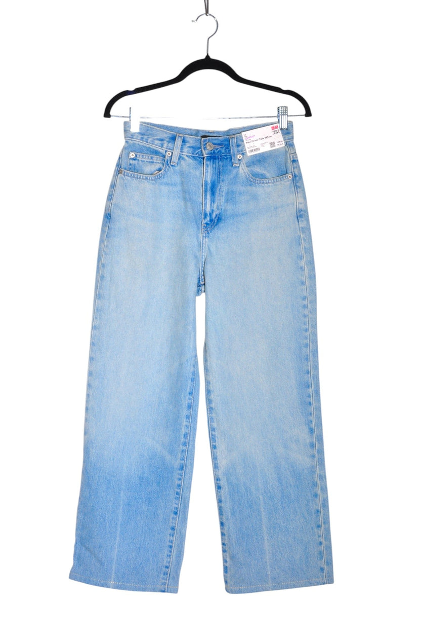 UNIQLO Women Straight-Legged Jeans Regular fit in Blue - 23