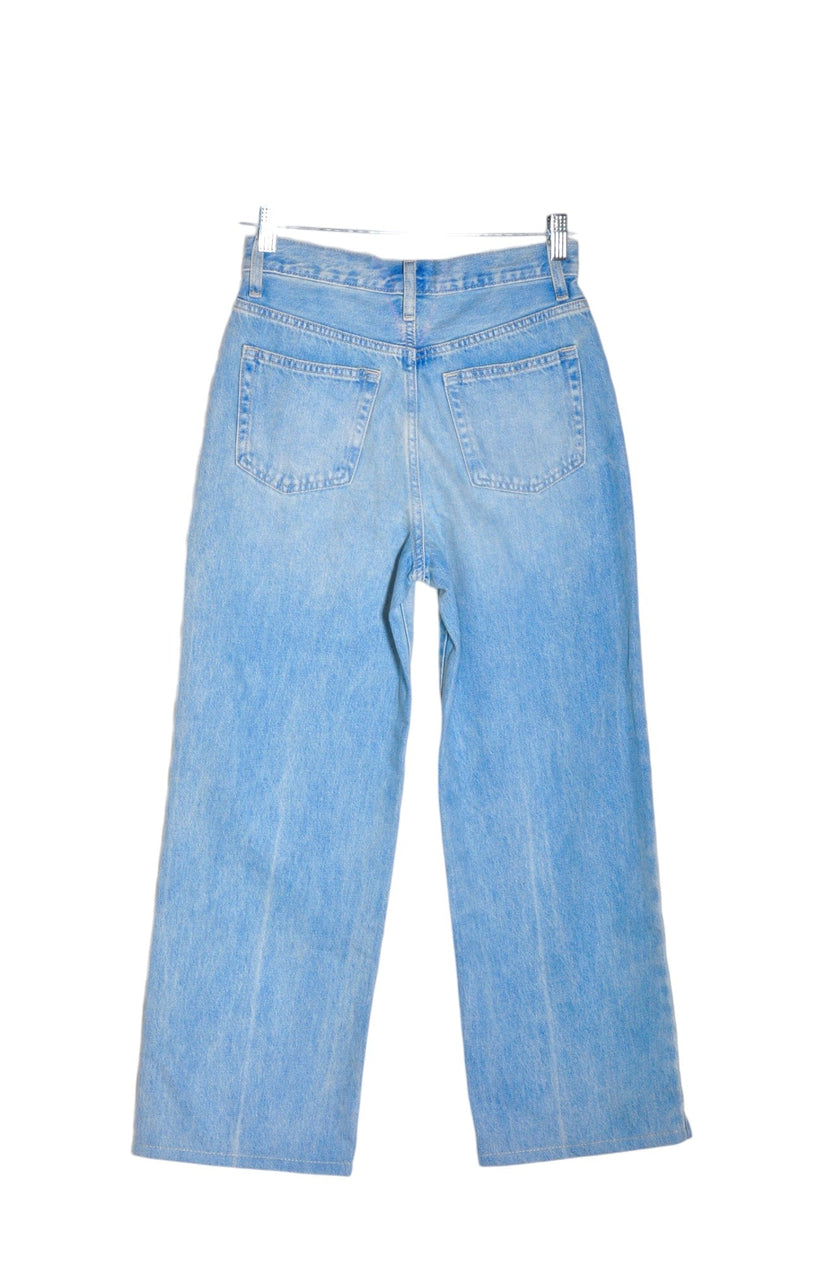 UNIQLO Women Straight-Legged Jeans Regular fit in Blue - 23