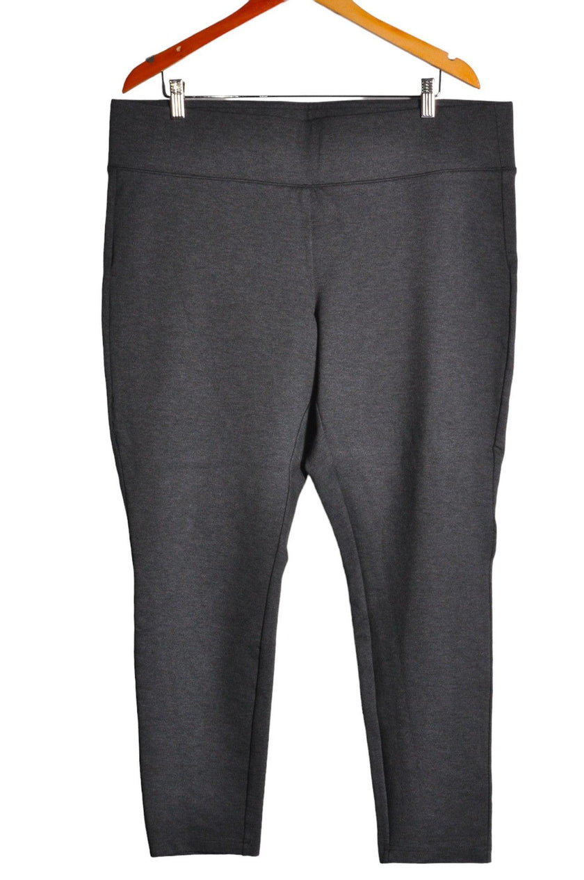 TORRID Women Work Pants Regular fit in Gray - 2