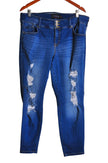 TORRID Women Straight-Legged Jeans Regular fit in Blue - 20