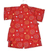 [Pre-Order] Made in Japan Jinbei Set: Fireworks Pattern 2-Piece Set (Tsumugi Cotton) (Save 50% in January)