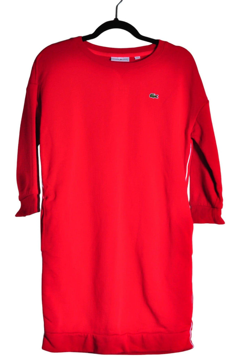 LACOSTE Women Shirt Dresses Regular fit in Red - 36