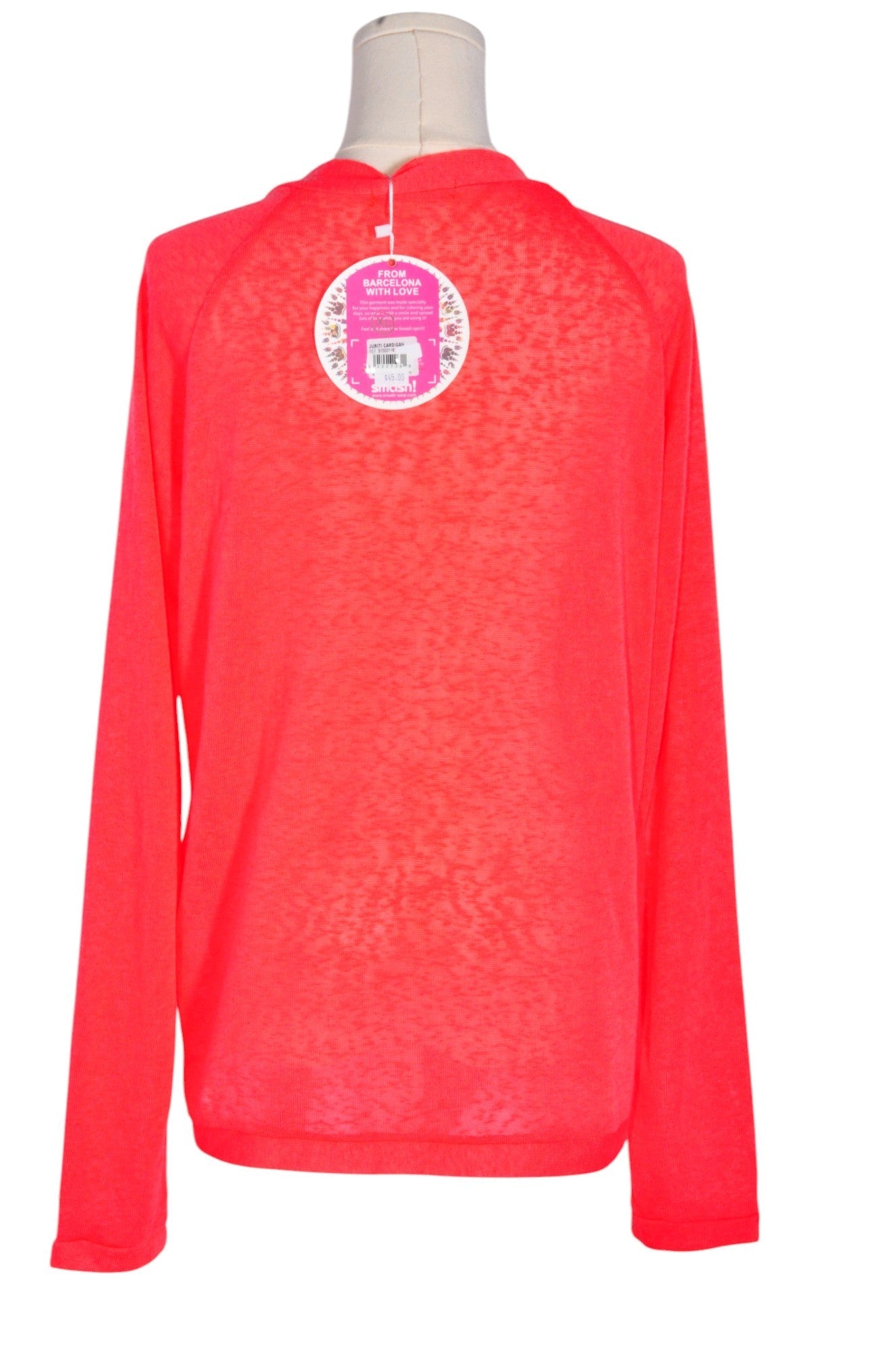 SMASH Women Cardigans Regular fit in Orange - XL