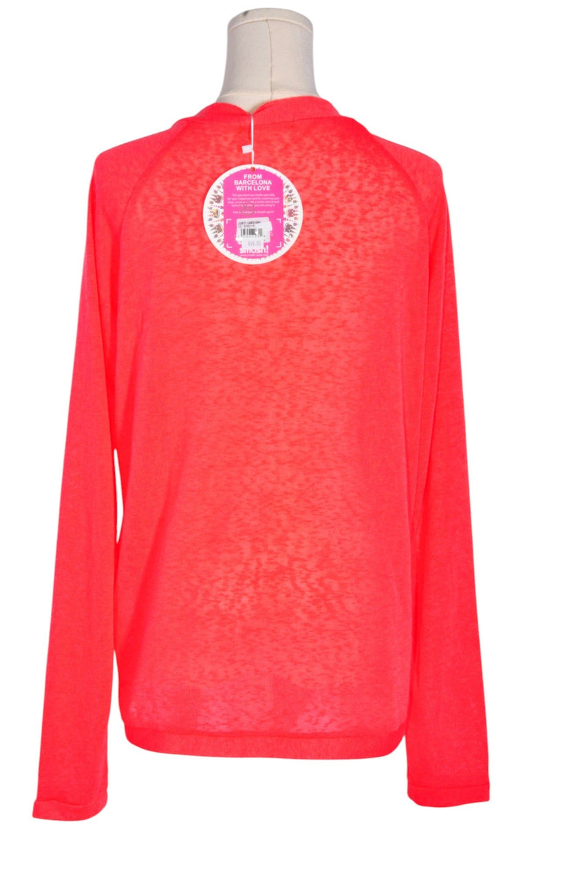 SMASH Women Cardigans Regular fit in Orange - XL