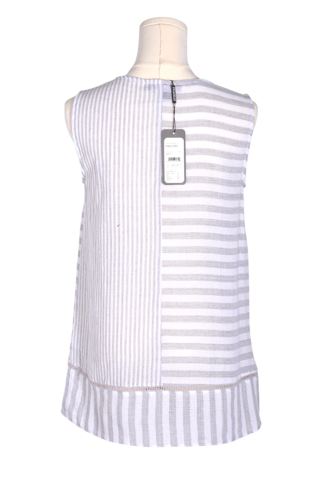PICADILLY Women Tank Tops Regular fit in Gray - 4