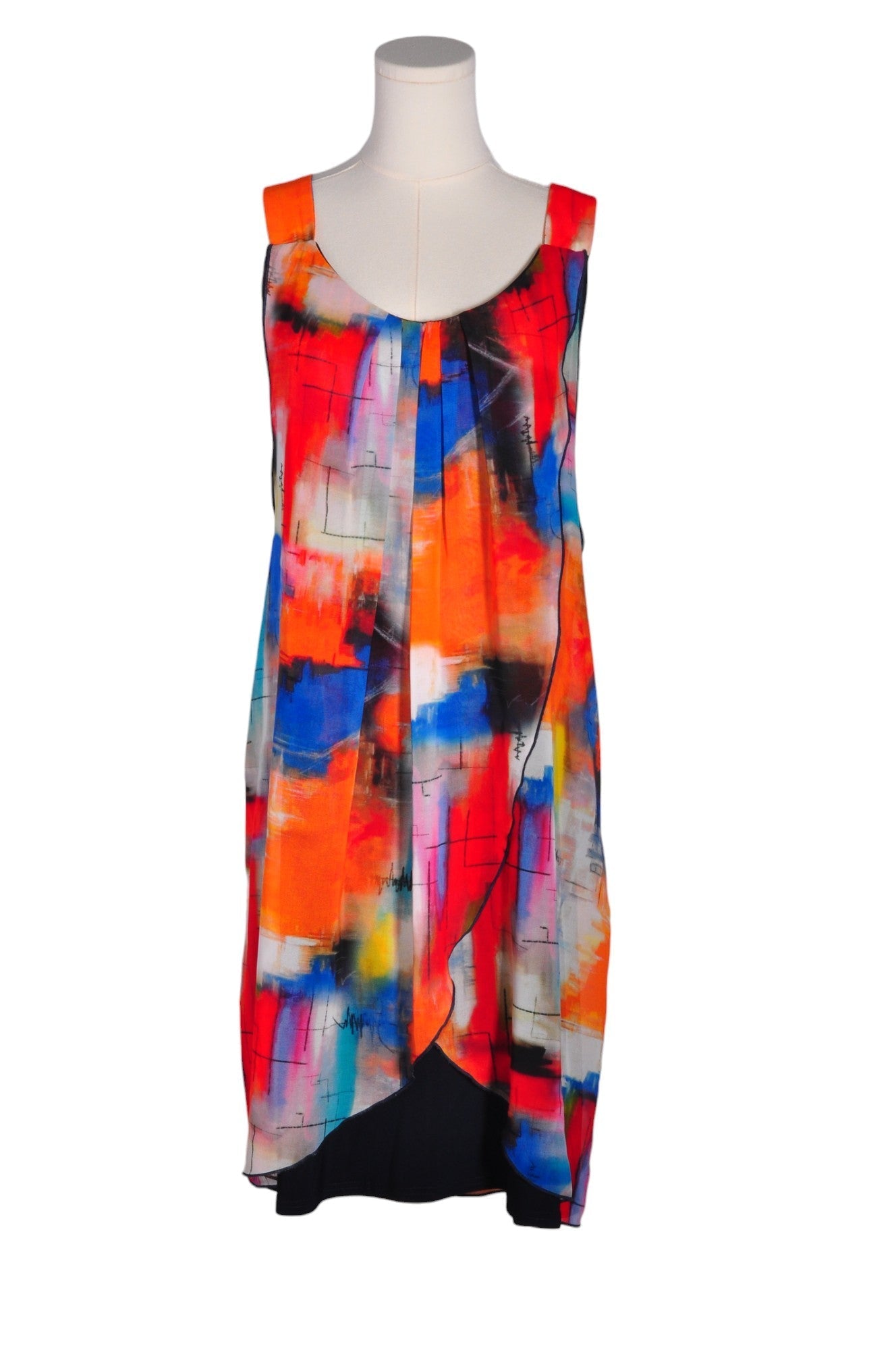MICHAEL TYLER Women Shift Dresses Regular fit in Orange - XXL