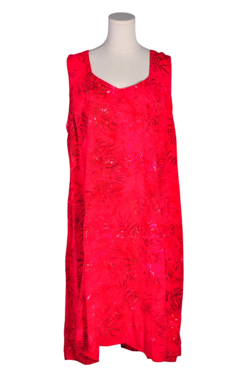 BLUE SKY Women Shift Dresses Regular fit in Red - 1X
