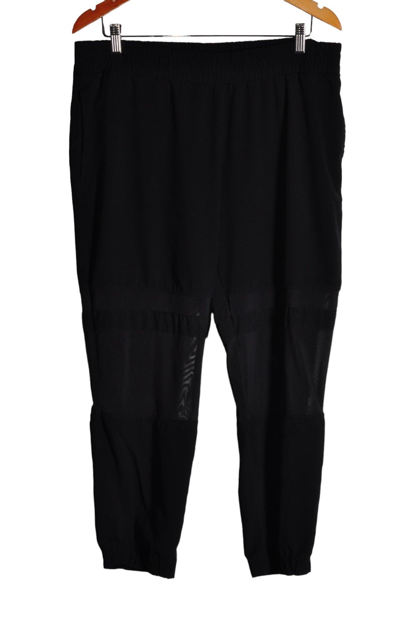UNBRANDED Women Activewear Joggings Regular fit in Black - XXL