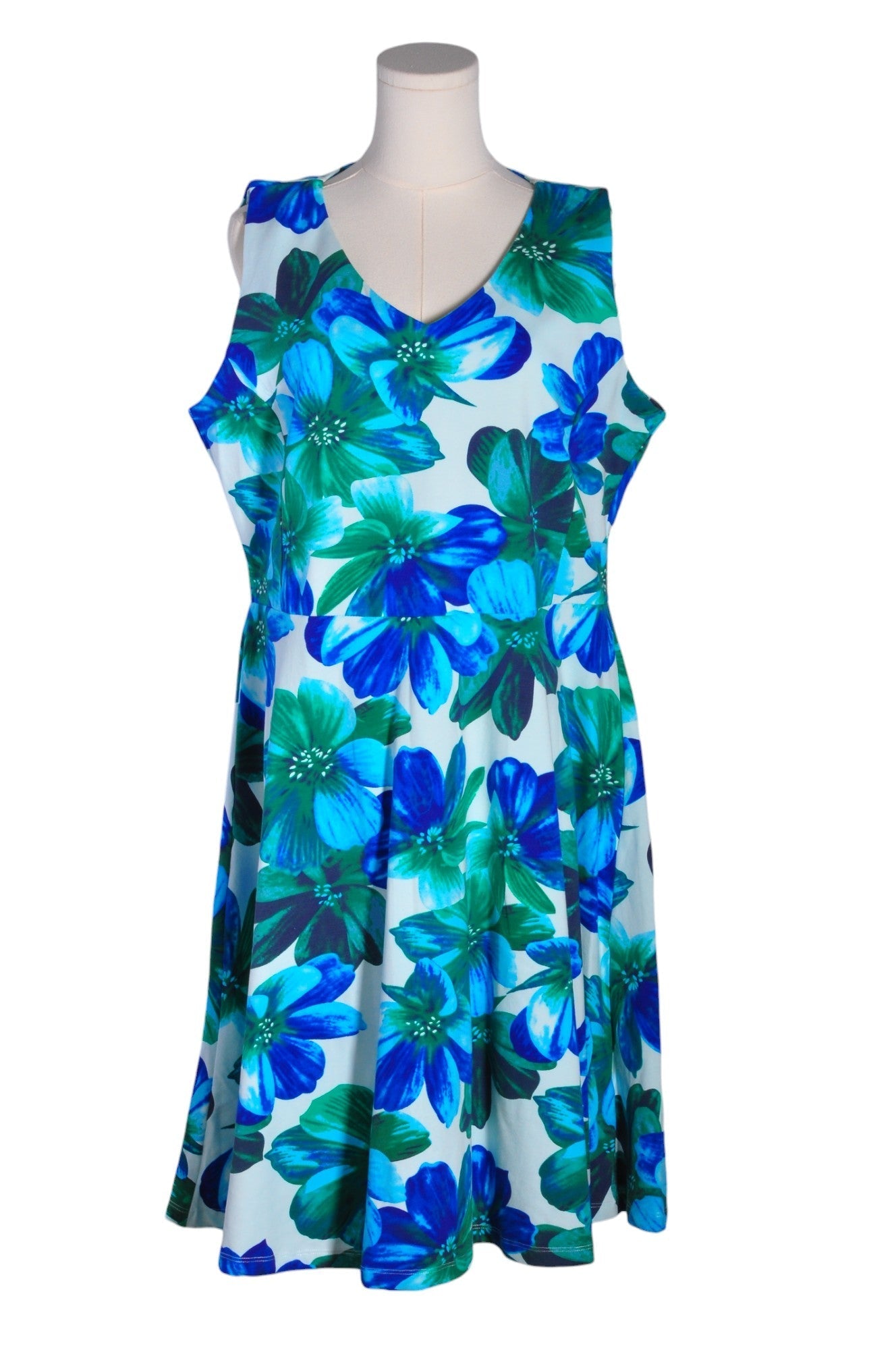 SMASHED LEMON Women A-Line Dresses Regular fit in Blue - 16