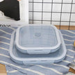 Silicone lunch containers
