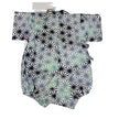 [Pre-Order] Made in Japan Jinbei Romper: Hemp Leaf Pattern (Tsumugi Cotton) (Save 50% in January)