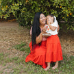 Kids' Bamboo Aria Skirt | Berry