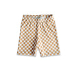 Kids' Bamboo Bike Shorts | Blue Checkers