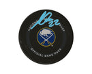 Jack Quinn Autographed Buffalo Sabres Official Game Puck