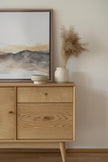 MUTED LINES, Oeuvre sur toile étirée