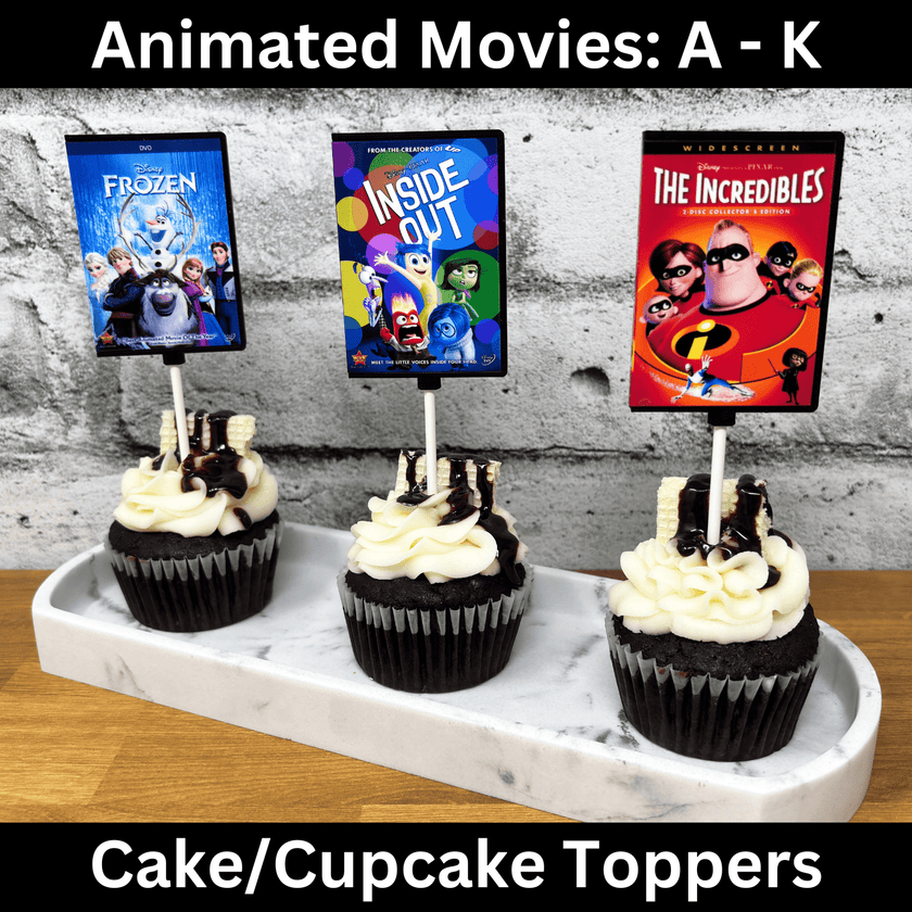 Animated Movies A-K Toppers (Medium)