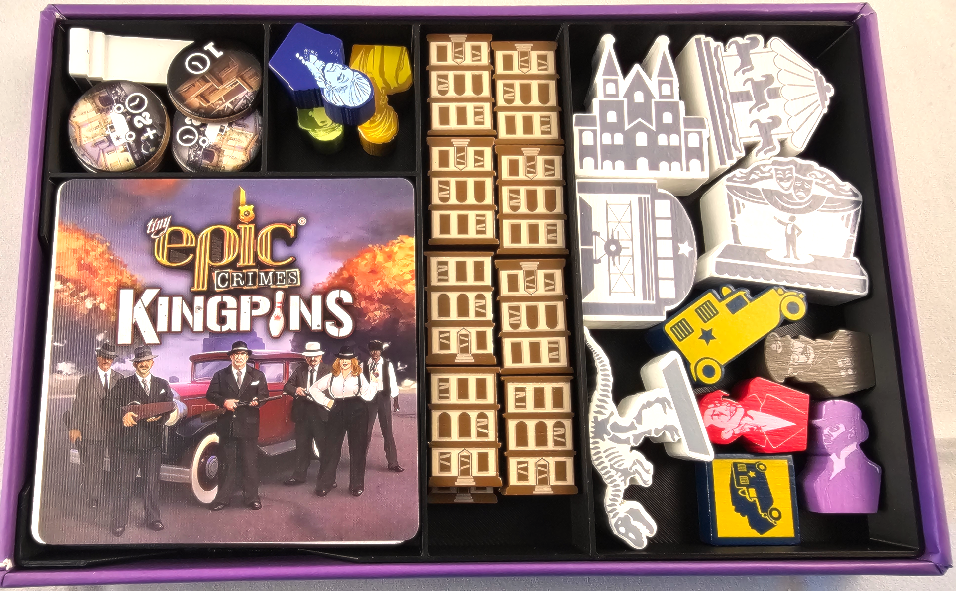 Tiny Epic Crimes Kingpin Insert