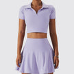 2pcs Tennis Skirt set Sports Skort Workout Exercise Outfit