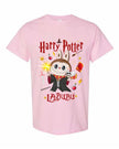 [Adult size] Harry Potter Labubu T-Shirt – Kawaii Wizard Graphic Tee, 100% Cotton