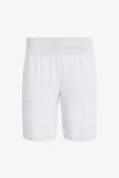 Women's Knit Woven Combo Shorts