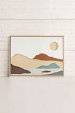 SAND & SKY, Oeuvre sur toile étirée