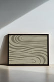 STREAMLINES, Oeuvre sur toile étirée