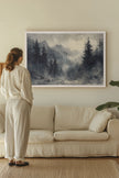 MYSTIC HIGHLANDS, Oeuvre sur toile étirée