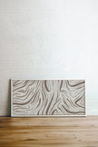 WILD WAVES, Oeuvre sur toile étirée