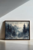 MYSTIC HIGHLANDS, Oeuvre sur toile étirée