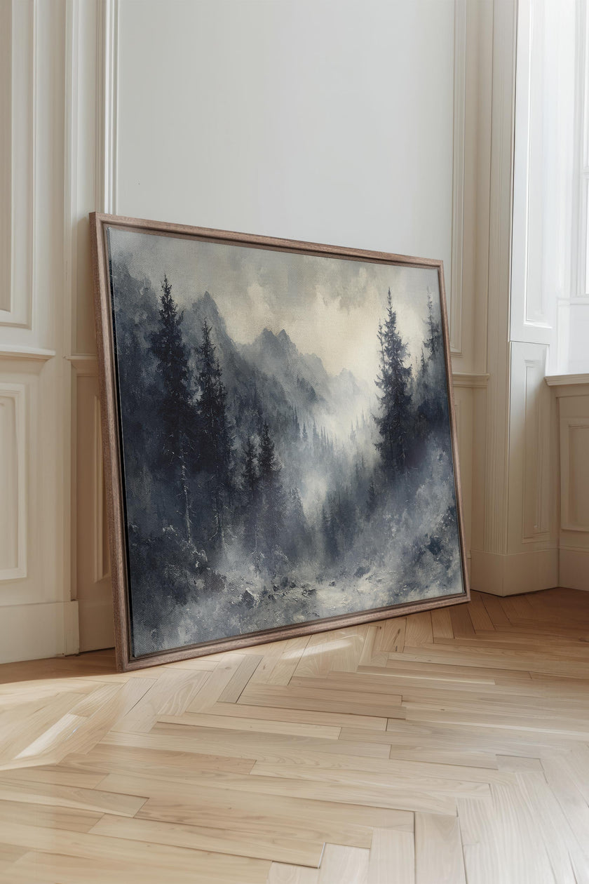 MYSTIC HIGHLANDS, Oeuvre sur toile étirée