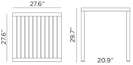 Table Cube 70 / 120 / 140