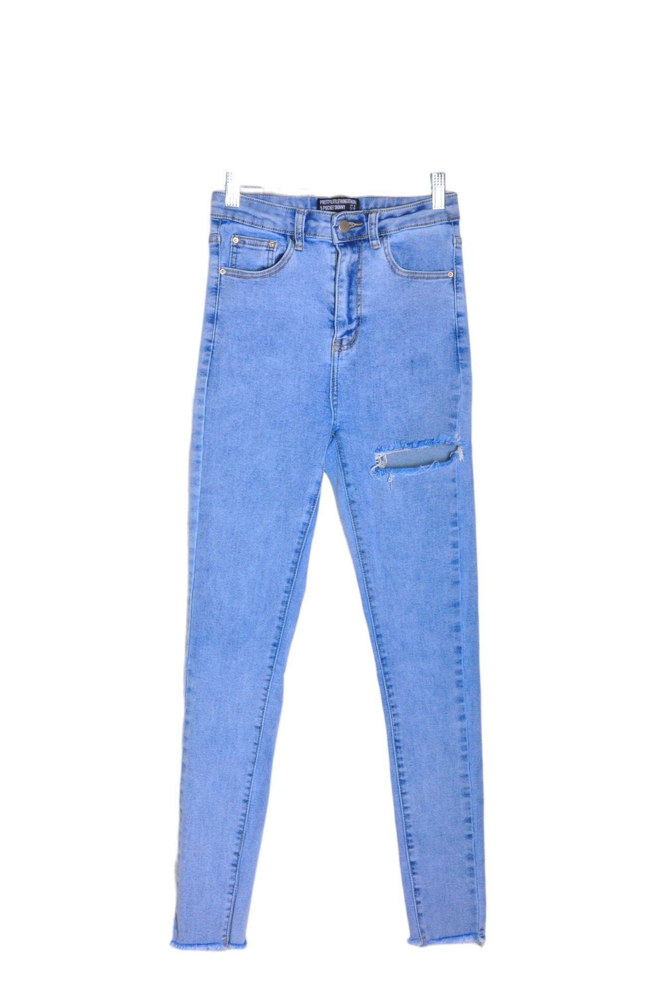 PRETTY LITTLE THING Women Skinny Jeans Regular fit in Blue - 4