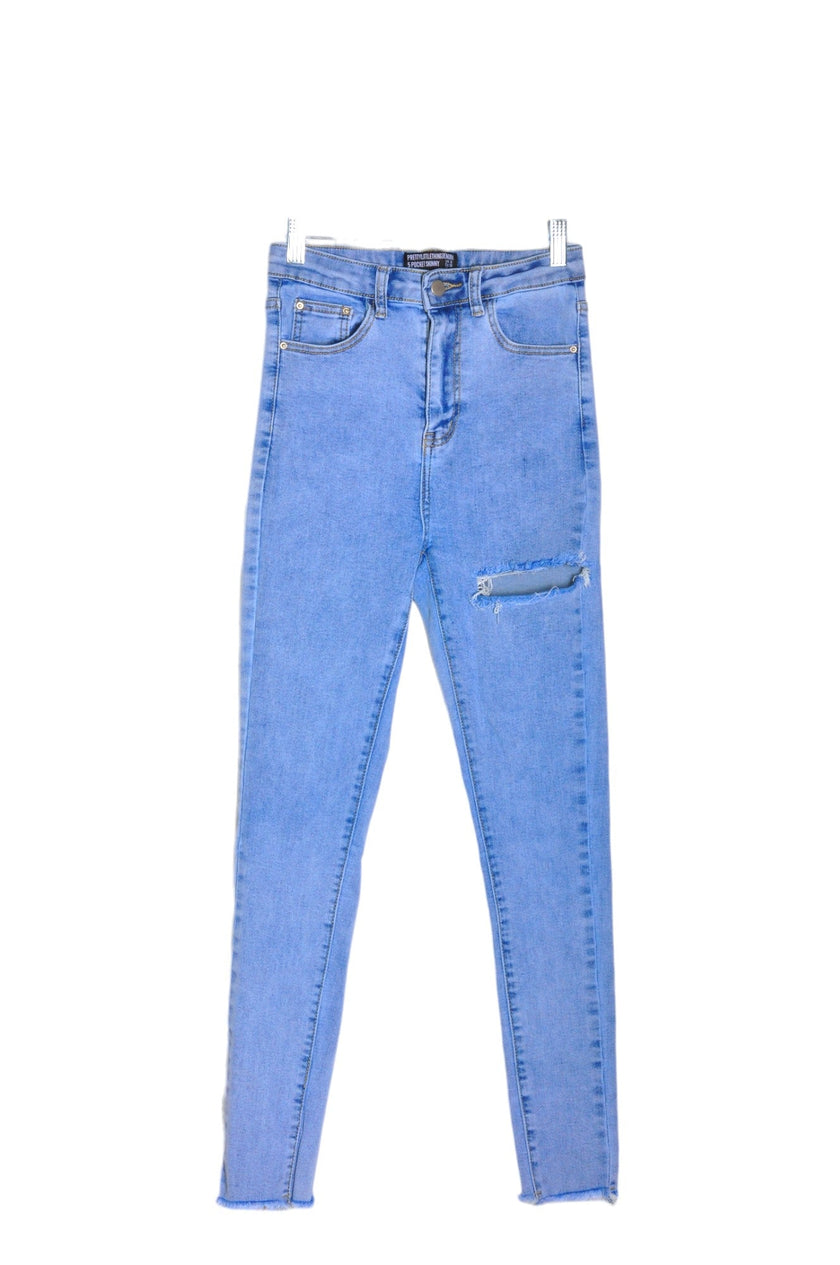 PRETTY LITTLE THING Women Skinny Jeans Regular fit in Blue - 4