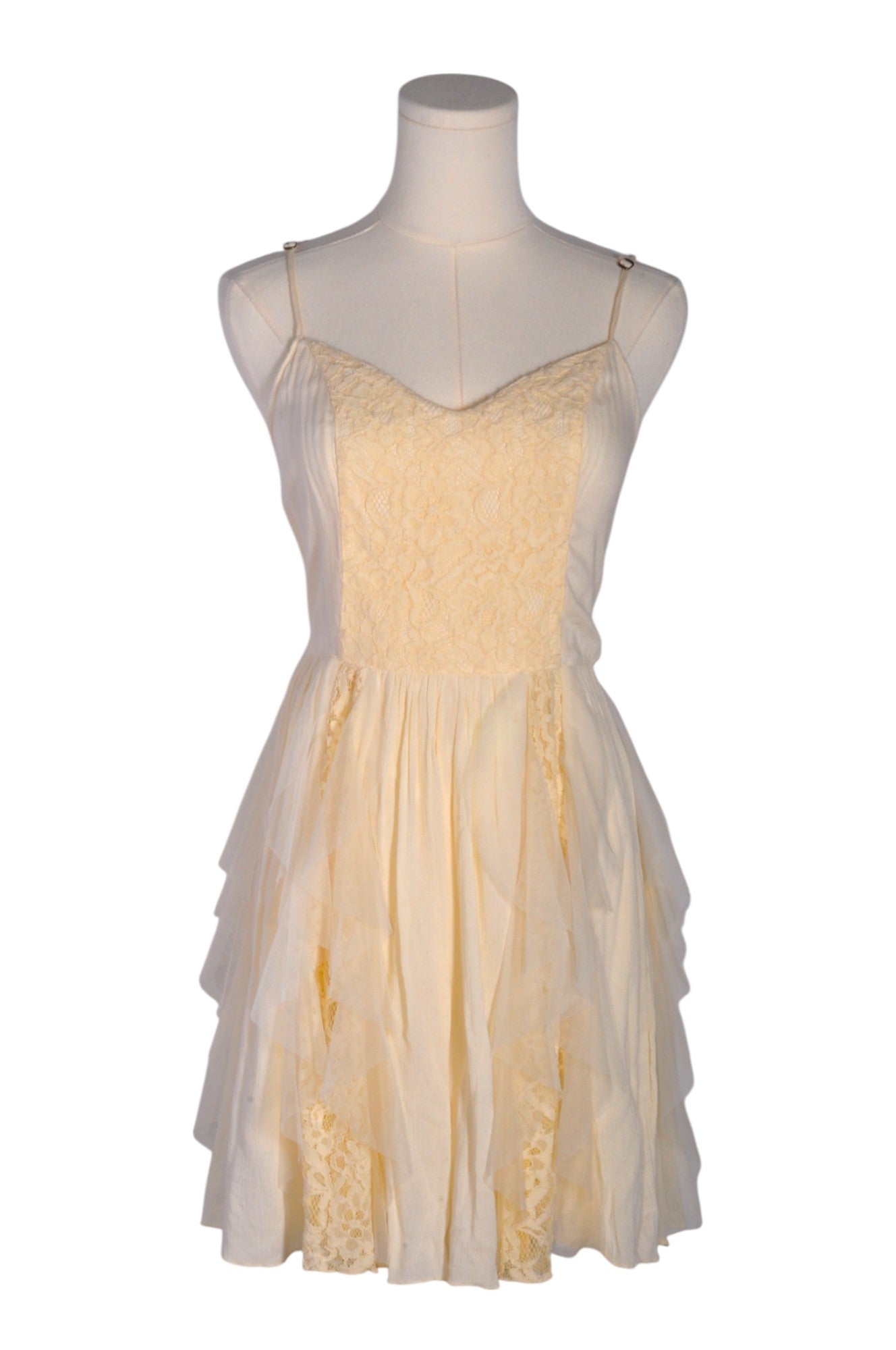 ABERCROMBIE & FITCH Women Fit & Flare Dresses Regular fit in Beige - S