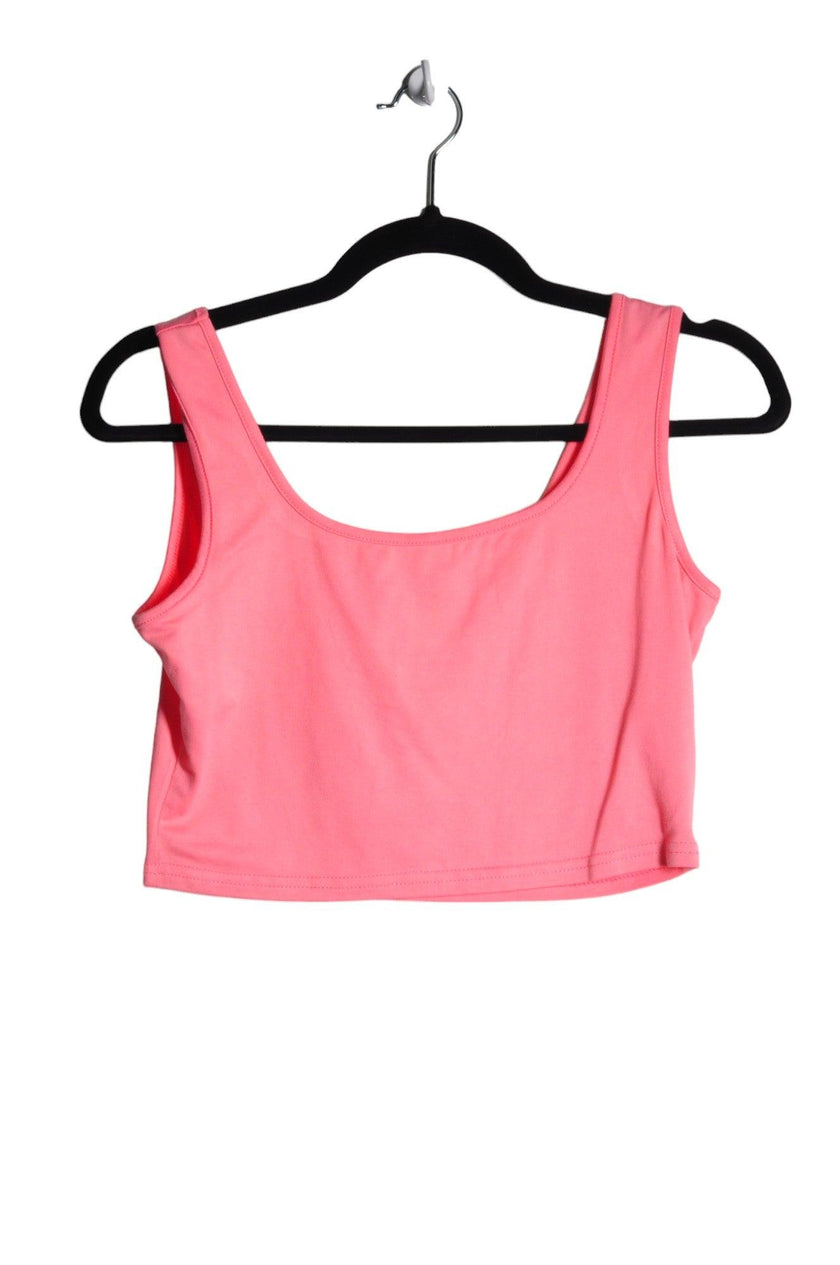 SHEIN Women Crop Tops Regular fit in Pink - S