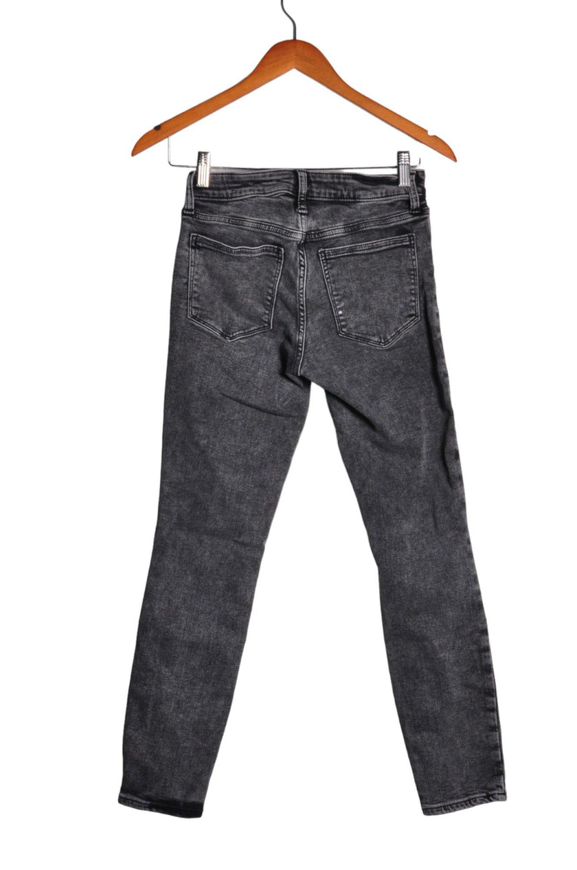 GAP Women Straight-Legged Jeans Regular fit in Black - 26