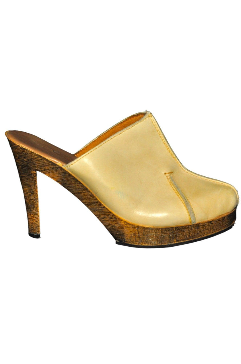 UNBRANDED Women Heels Regular fit in Beige - 5