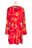 BOOHOO Women Wrap Dresses Regular fit in Red - 16