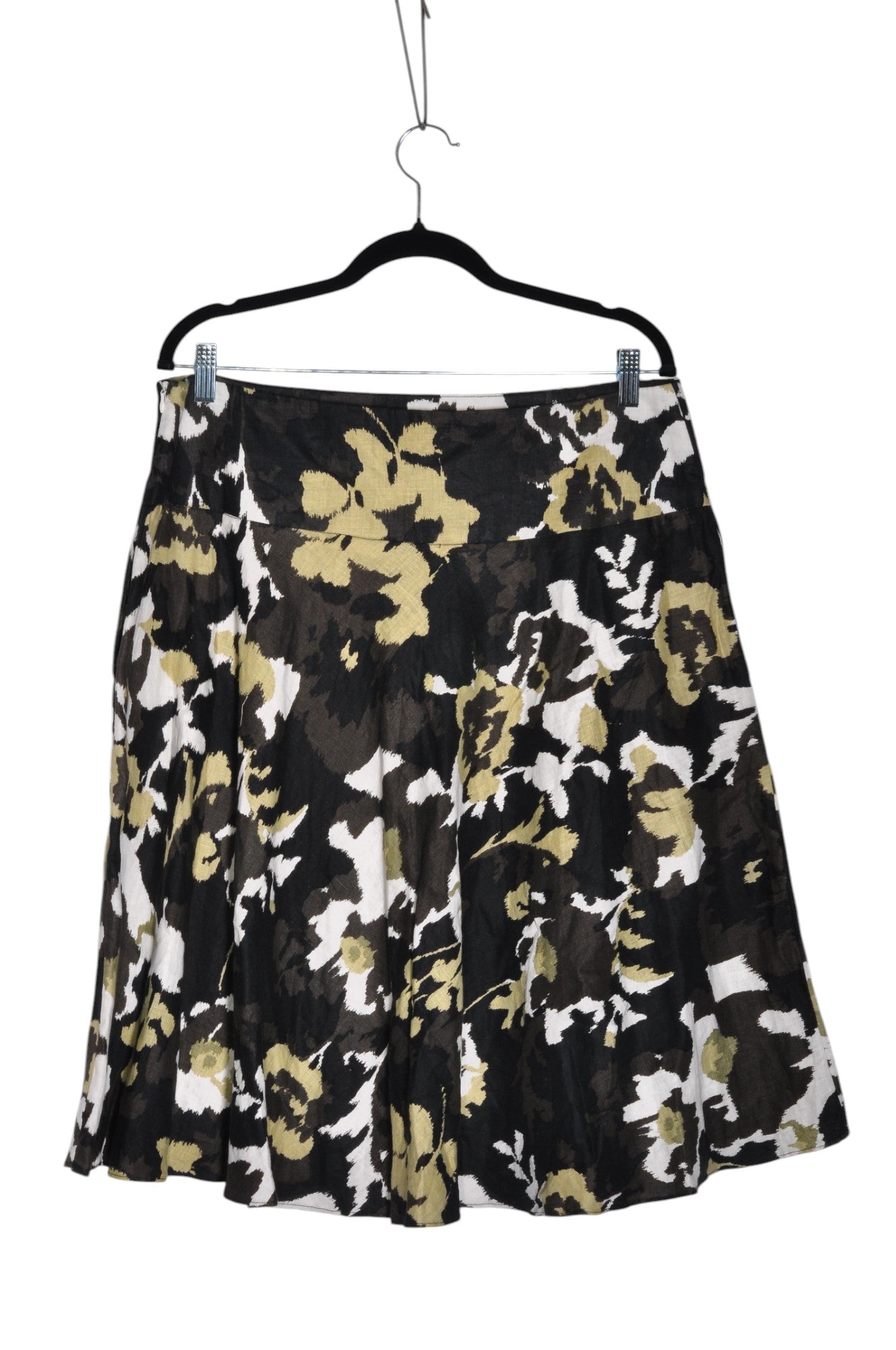 GRACE Women A-Line Skirts Regular fit in Black - 14