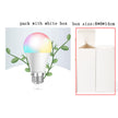 Bluetooth RGB Smart LED Bulb – E27 / B22 RGBW Colour Changing WiFi App Control