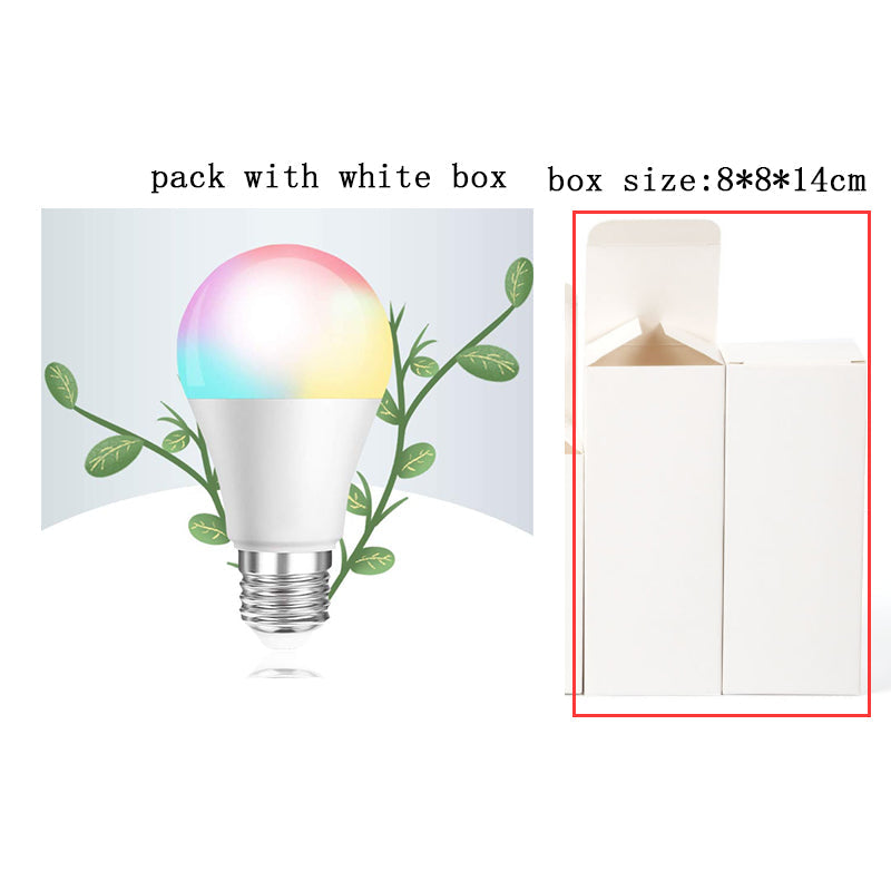 Bluetooth RGB Smart LED Bulb – E27 / B22 RGBW Colour Changing WiFi App Control