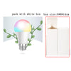 Bluetooth RGB Smart LED Bulb – E27 / B22 RGBW Colour Changing WiFi App Control