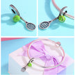 925 Sterling Silver Sports Ball DIY Bracelet Bead – Volleyball Football Baseball Tennis