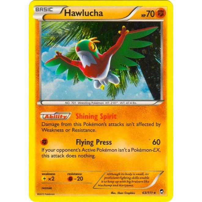 Hawlucha - 63/111 (Cosmos Holo) (063/111) (BLE)