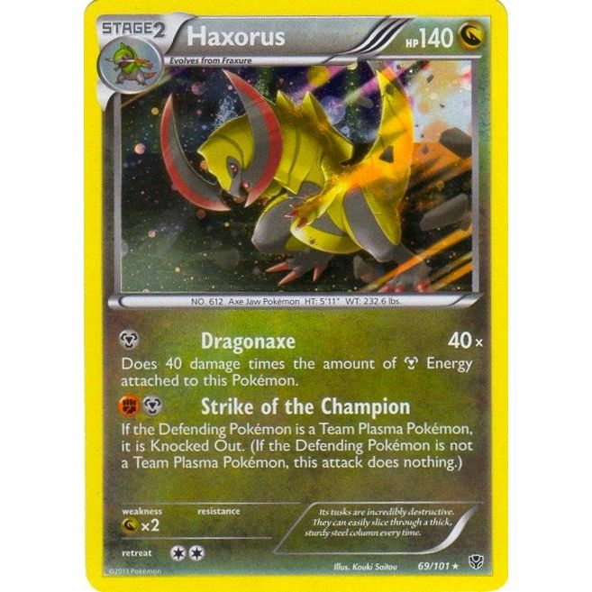 Haxorus - 69/101 (Cosmos Holo) (069/101) (BLE)