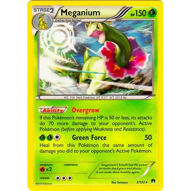 Meganium - 3/122 (Cosmos Holo) (003/122) (BLE)