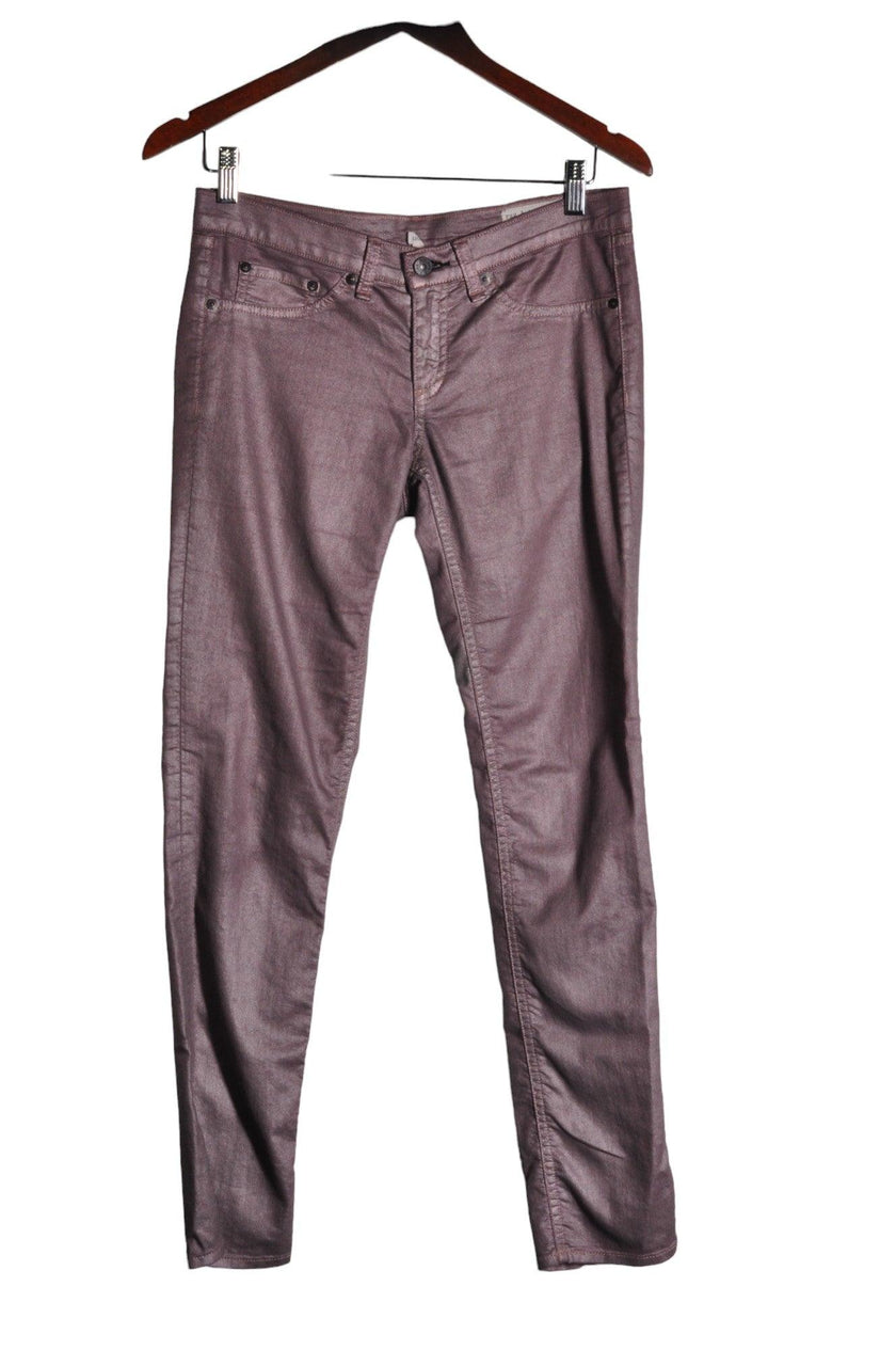 RAG & BONE Women Straight-Legged Jeans Regular fit in Purple - 26