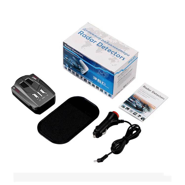 V9 Car Radar Speed Detector Laser 360° Voice Alert Mobile Speedometer