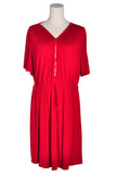 BLOOM CHIC Women Maxi Dresses Regular fit in Red - 16