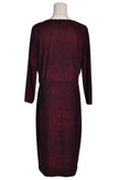 GEORGE Women Wrap Dresses Regular fit in Red - L